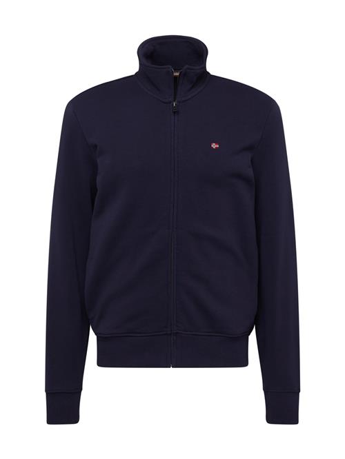 NAPAPIJRI Sweatjakke 'BALIS'  marin / rød / hvid