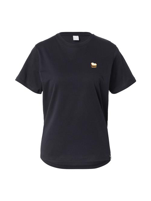 Iriedaily Shirts 'Burger Love'  marin / gul / petroleum / rød