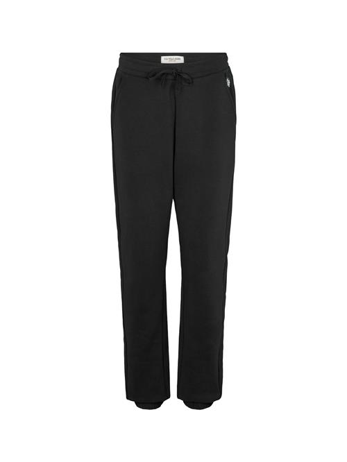 U.S. POLO ASSN. Bukser 'UWIndia'  sort / hvid