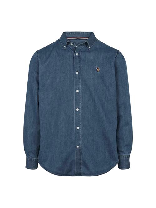 U.S. POLO ASSN. Skjorte 'UMCraig'  blue denim