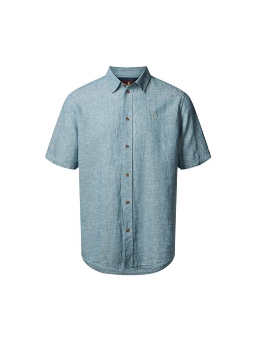 MCS Skjorte 'MCNoah'  lysebeige / lyseblå