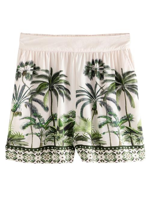 Next Bukser  grøn / gran / uldhvid