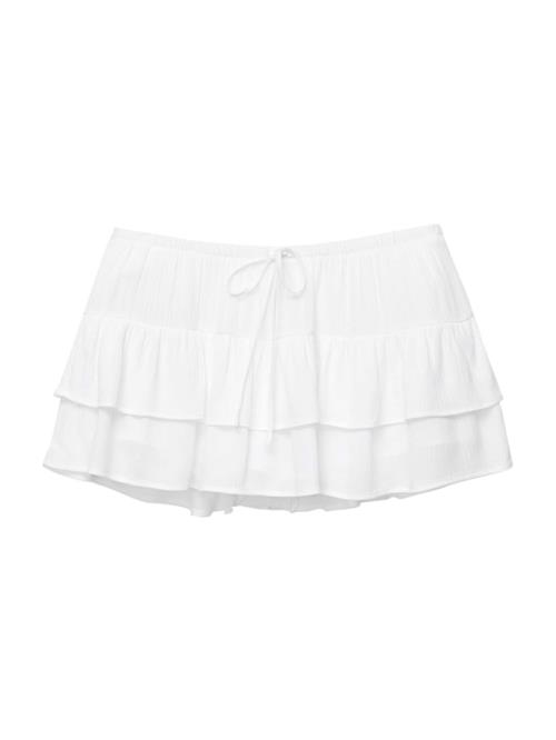 Pull&Bear Nederdel  lysegrå