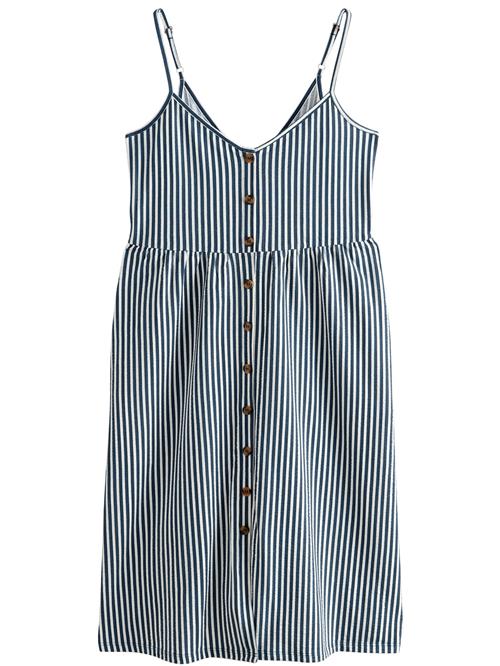 Next Sommerkjole  mørkeblå / hvid