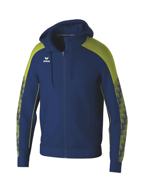 ERIMA Træningsjakke 'Evo Star'  mørkeblå / grøn / hvid