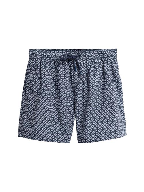 Next Badeshorts  navy / hvid