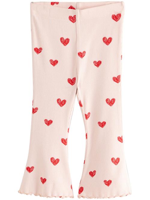 Next Leggings  pastelpink / rød