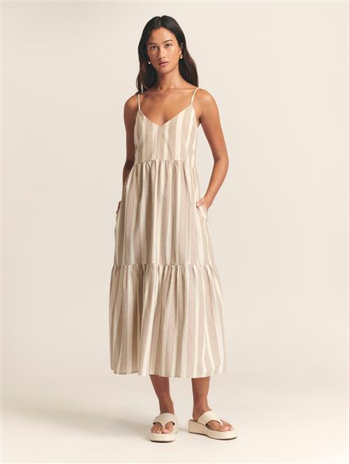St MRLO Kjole 'Phi Phi'  beige / hvid