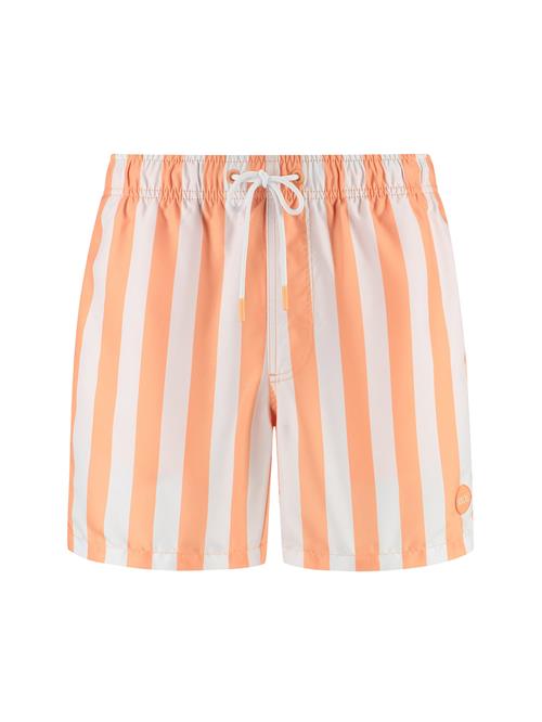 Shiwi Badeshorts  orange / hvid