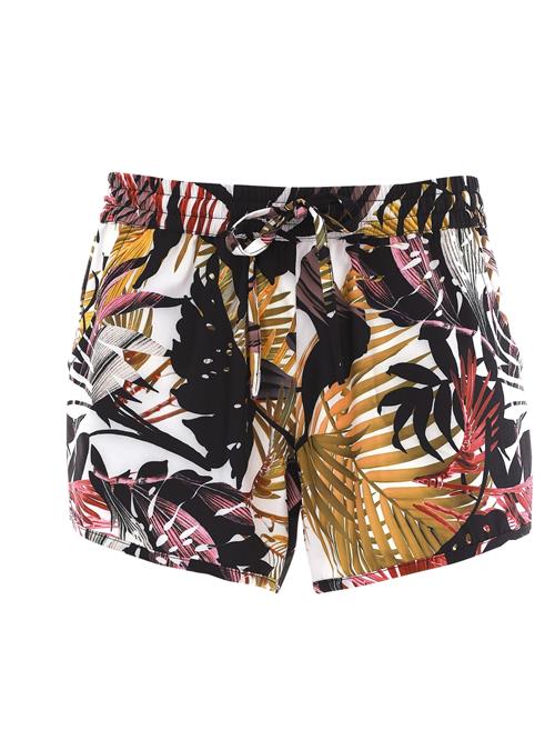 OLYMPIA Badeshorts  curry / lys pink / sort / hvid
