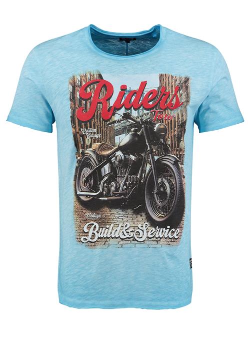 Key Largo Bluser & t-shirts 'Tour'  himmelblå / blandingsfarvet