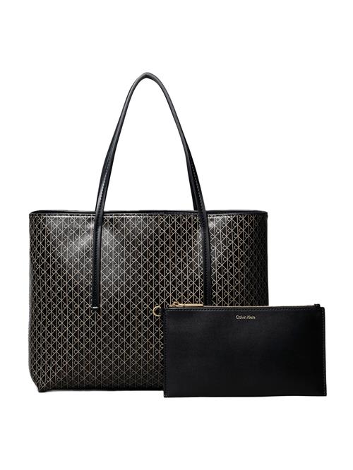 Calvin Klein Shopper  beige / sort