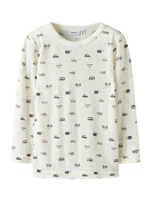 NAME IT Shirts 'NMMWang'  grå / sort / hvid