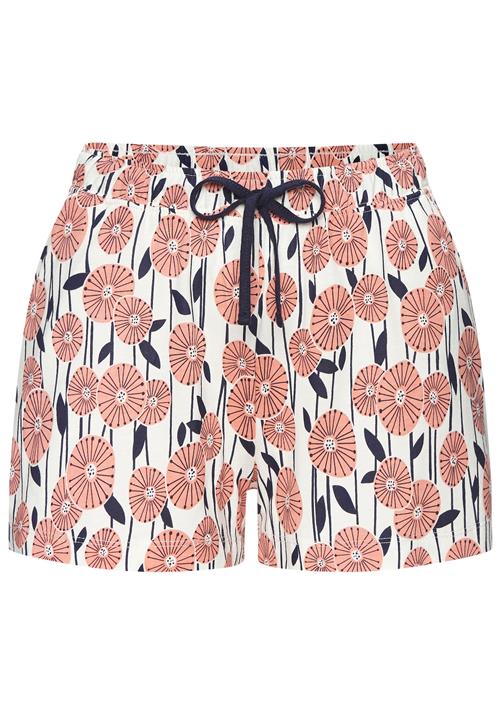 VIVANCE Pyjamasbukser  navy / koral / offwhite