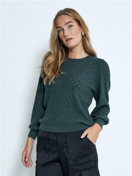 Peppercorn Pullover 'Rosalia'  mørkegrøn