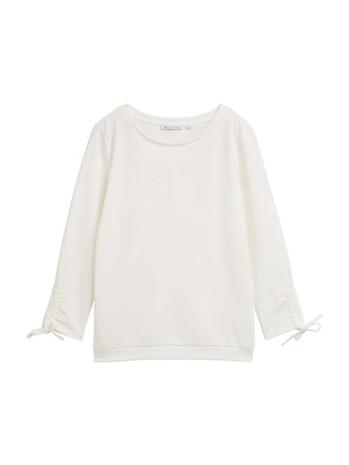 TOM TAILOR DENIM Sweatshirt  offwhite