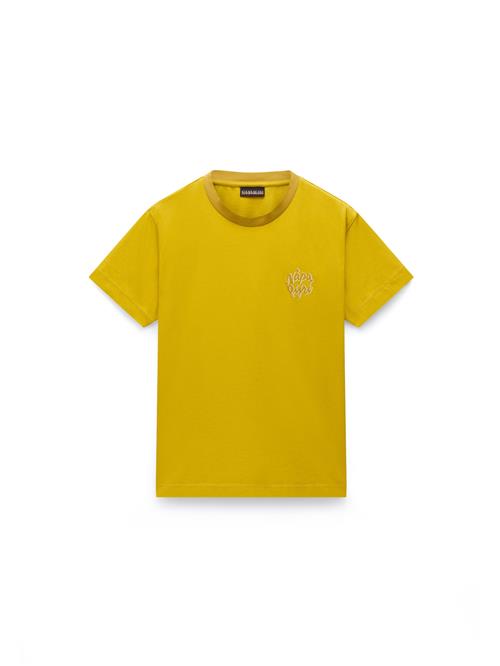 NAPAPIJRI Shirts 'Fedaia'  safran / hvid