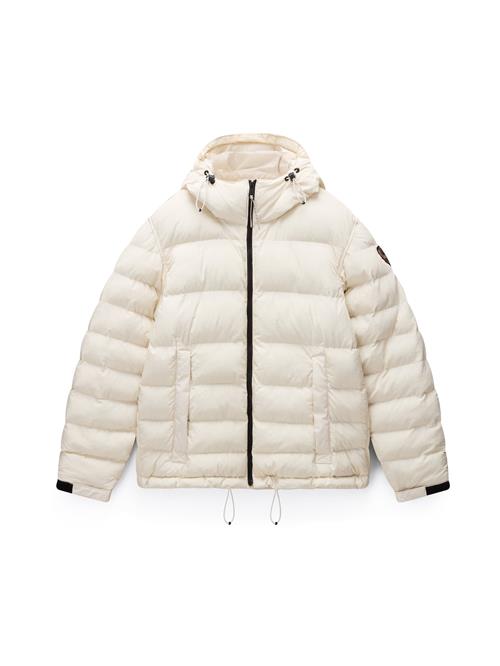 NAPAPIJRI Vinterjakke 'Terez'  sort / uldhvid