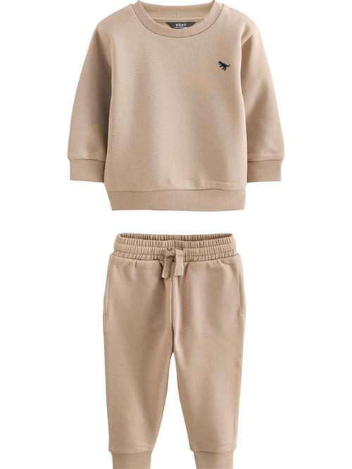 Next Joggingdragt  mørkebeige