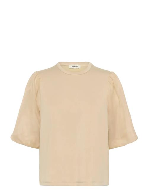 Soaked | Slmarigold Puff Tee | L