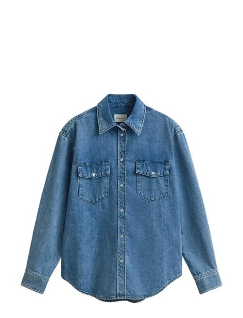 GANT | Rel Denim Pocket Ls Shirt | 46