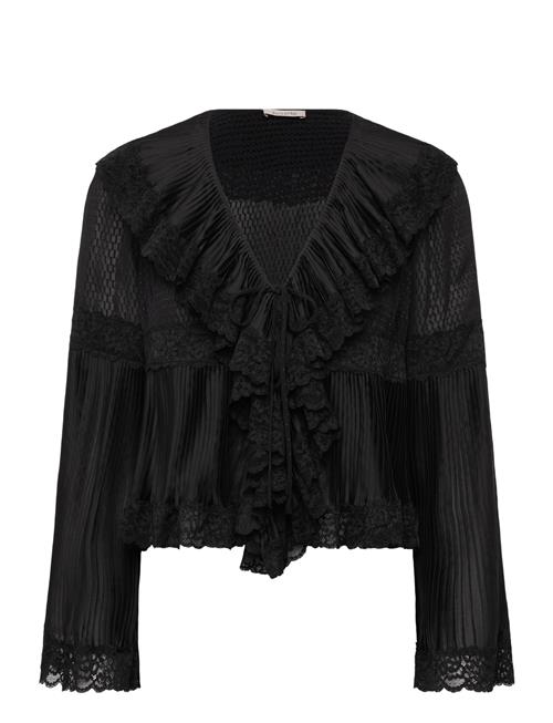 by Ti Mo | Georgette Plissé Top | XS