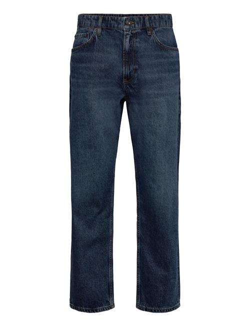 Mango | Moby Straight-Fit Dark-Wash Jeans | 38