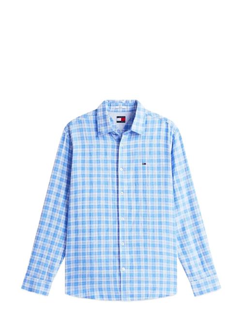 Tommy Jeans | Tjm Rlx Linen Blend Check Shirt | S
