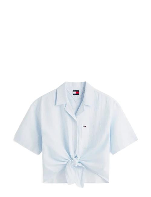 Tommy Jeans | Tjw Tie Front Linen Shirt | S