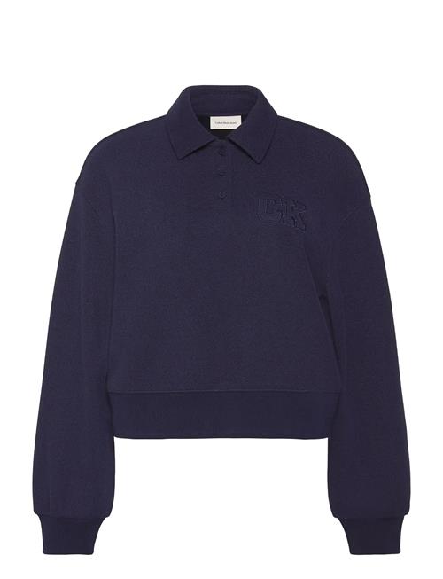 Calvin Klein Jeans | Ls Rlxed Intrlock Fashion Polo S | M