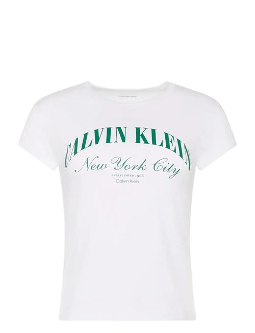 Calvin Klein Jeans | Ss Graphic Logo Baby Tee | L
