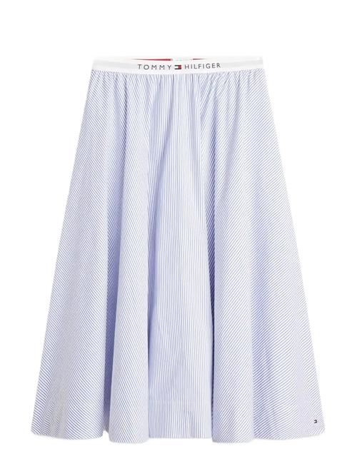 Tommy Hilfiger | Poplin Branded Midi Skirt | XL