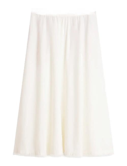 Tommy Hilfiger | Vis/Linen Volume Midi Skirt | M