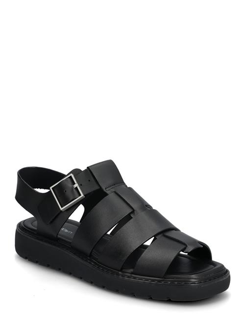 Calvin Klein | Sq Molded Sndl Fisher Lth | 37