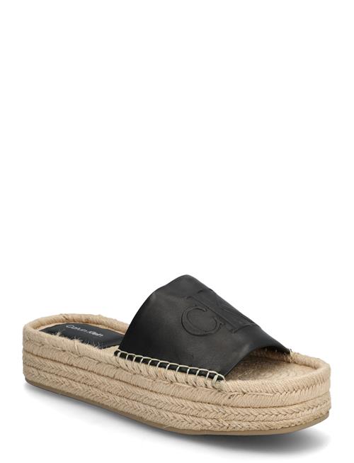 Calvin Klein | Flatf Espa Mule Lth Mg | 37