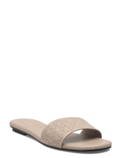 Calvin Klein | Org Flat Sndl One Bar Lth Aop | 36