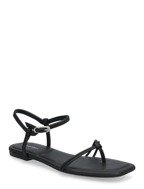 Calvin Klein | Square Flat Sandal Strap Lth | 36