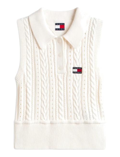 Tommy Jeans | Tjw Gmd Cable Polo Sweater | S