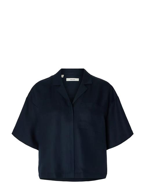 Selected | Slflyra 2/4 Boxy Linen Blend Shirt Noos | 38