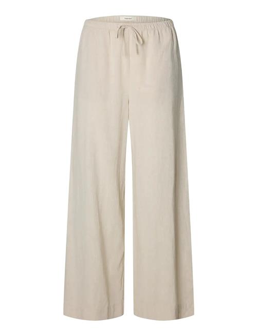 Selected | Slwluisa Mw Wide Linen Blend Pant Noos | 34