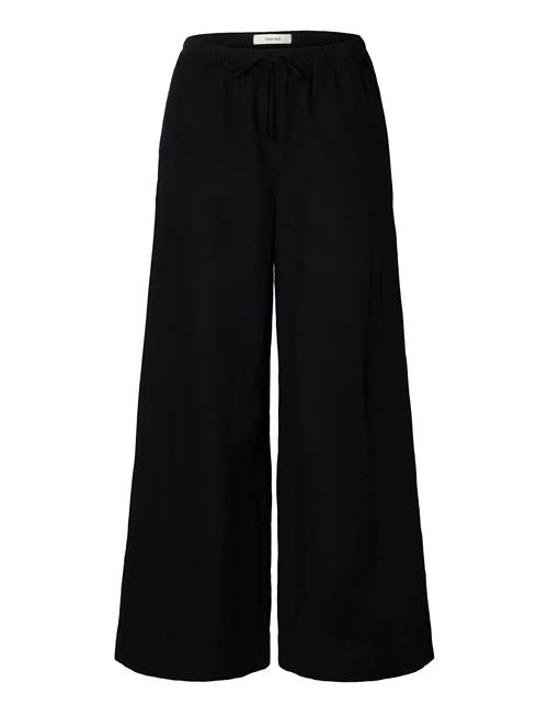Selected | Slwluisa Mw Wide Linen Blend Pant Noos | 40
