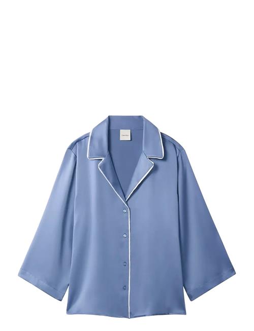 Calvin Klein | Satin Ss Shirt | S
