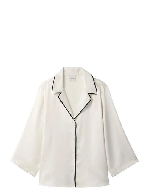 Calvin Klein | Satin Ss Shirt | M