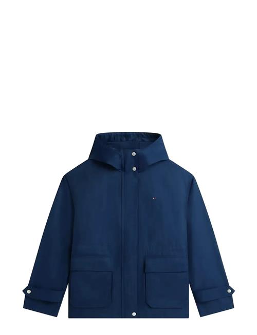 Tommy Hilfiger | Cotton Nylon Utility Short Parka | M