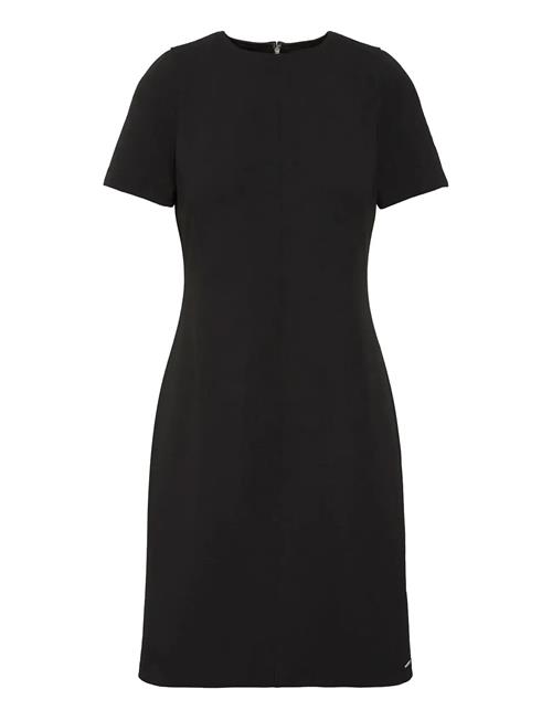 Calvin Klein | Scuba Crepe Knee Length Ss Dress | S