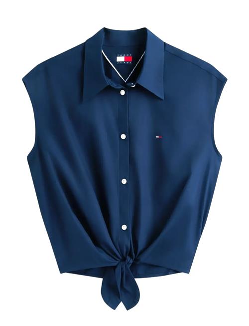 Tommy Jeans | Tjw Tie Front Poplin Shirt | M