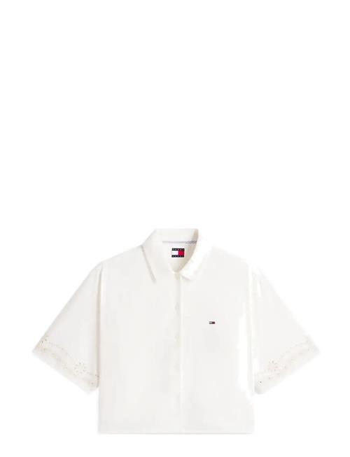 Tommy Jeans | Tjw Broderie Linen Shirt | L