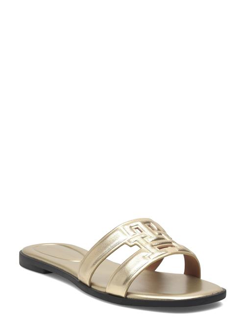 Tommy Hilfiger | Th Logo Strap Mule Gold | 41