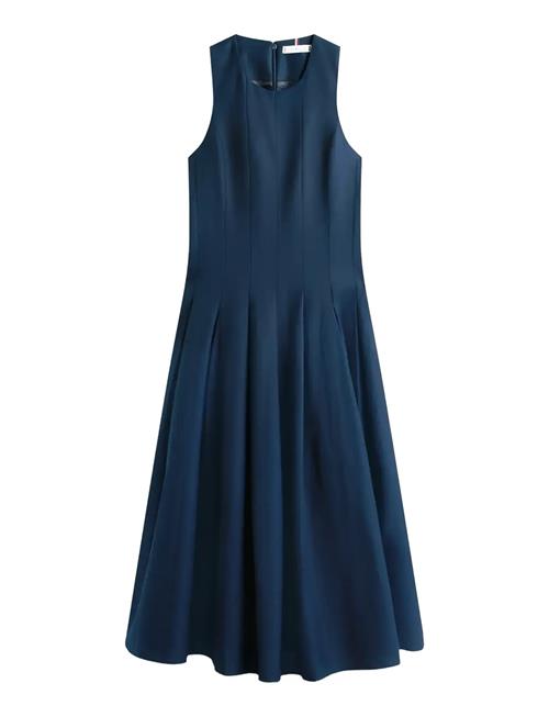 Tommy Hilfiger | Linen Blend Hourglass Midi Drs | 44