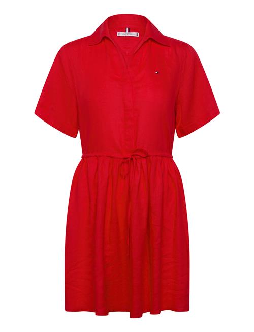 Tommy Hilfiger | Ess Linen Short Ss Dress | S